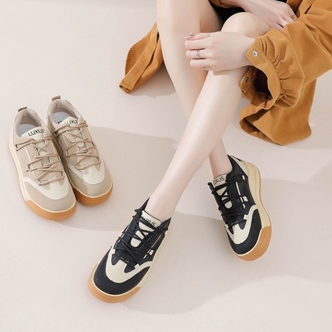 [ORIGINAL BER-HOLOGRAM] SNEAKYSHOES SEPATU SNEAKERS CASUAL WANITA SPORT SHOES - 8802