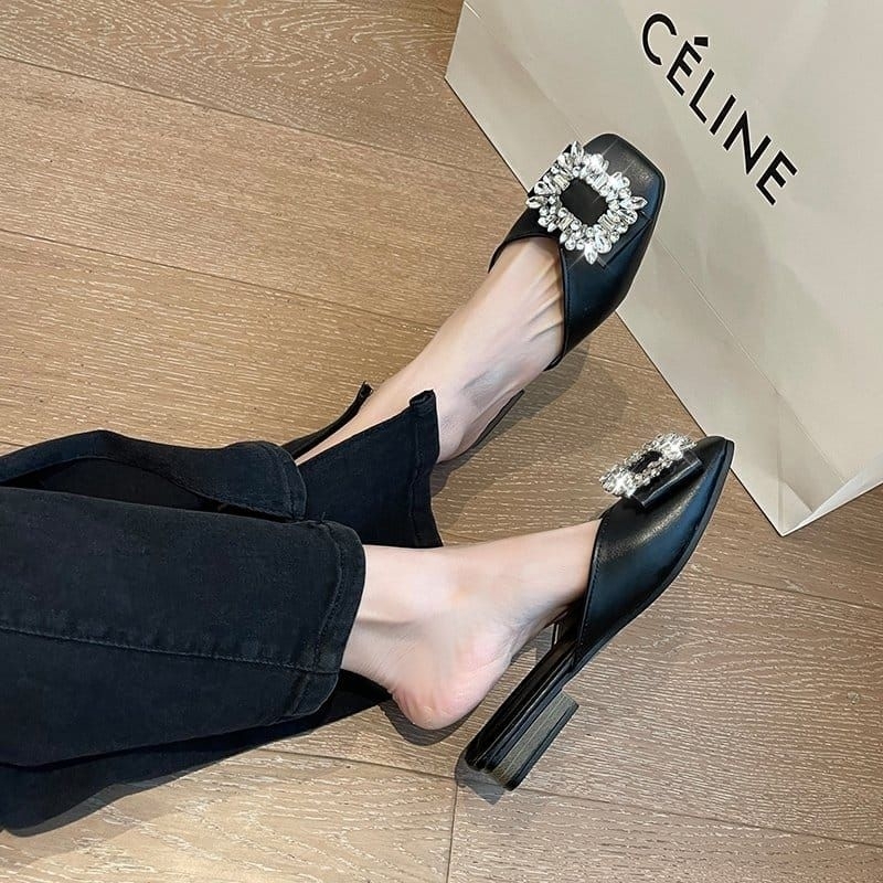 MYSTYLE Nora Korea Design Sandal Flat Fashion Wanita Import