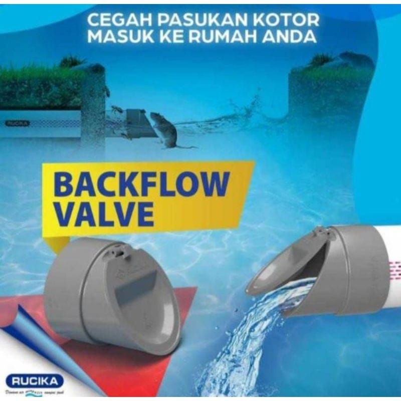 ✨Backflow valve 4" Rucika