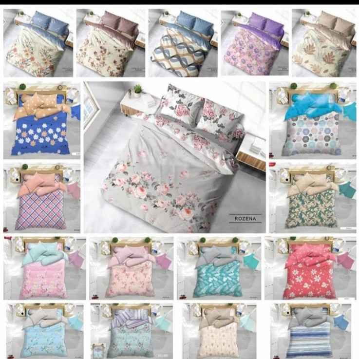 BEDCOVER MY LOVE 160 X 200 {sprei flat}