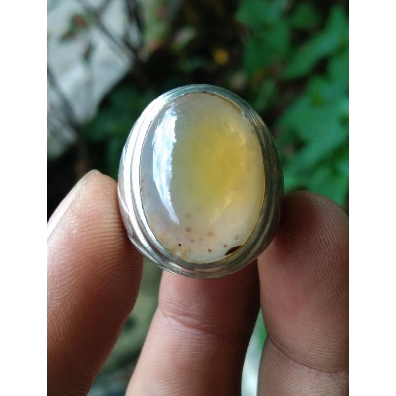 Batu Cincin Garut Kuning Kualitas top