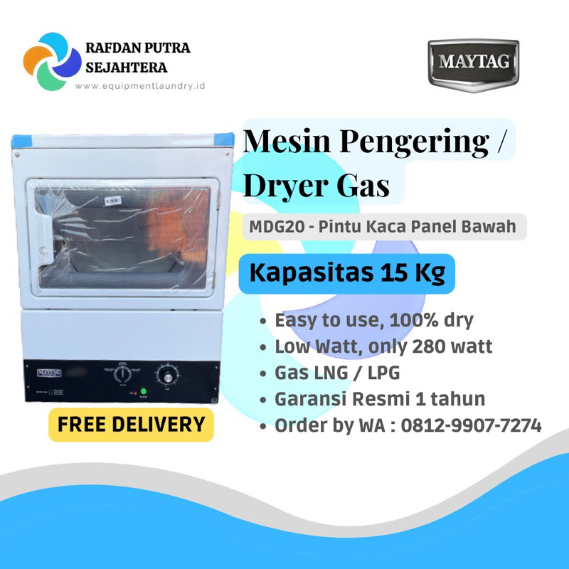 Mesin  Pengering Maytag modif panel