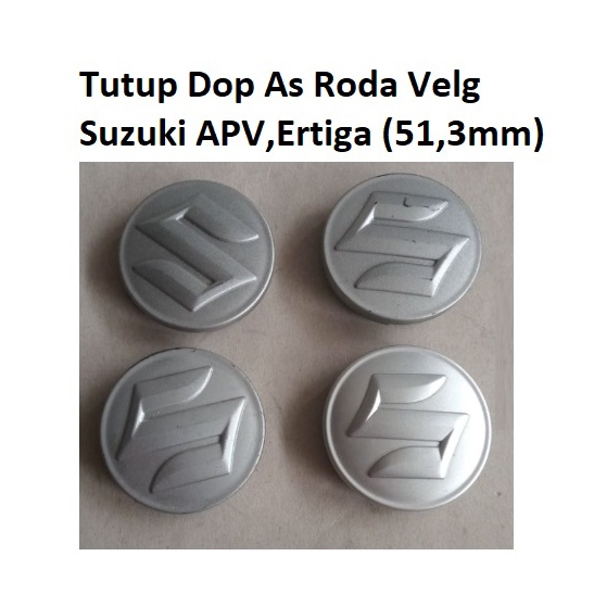 Tutup Dop As Roda Velg Suzuki APV /,Ertiga (diameter 51,3mm)