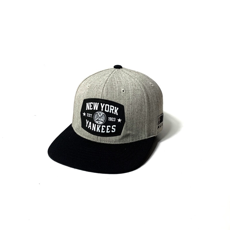 Baseball Cap MLB New York Yankees Box logo leather