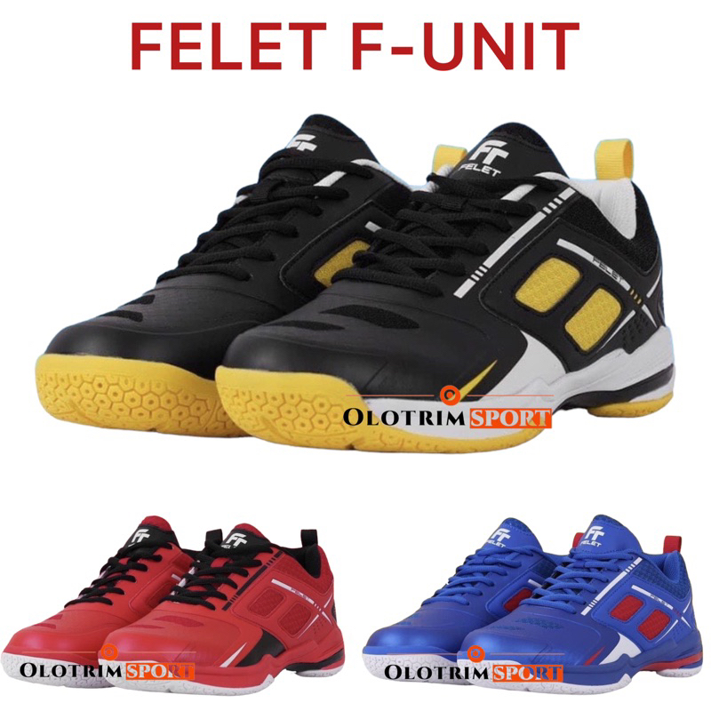 Sepatu Badminton FELET F UNIT FUNIT Original