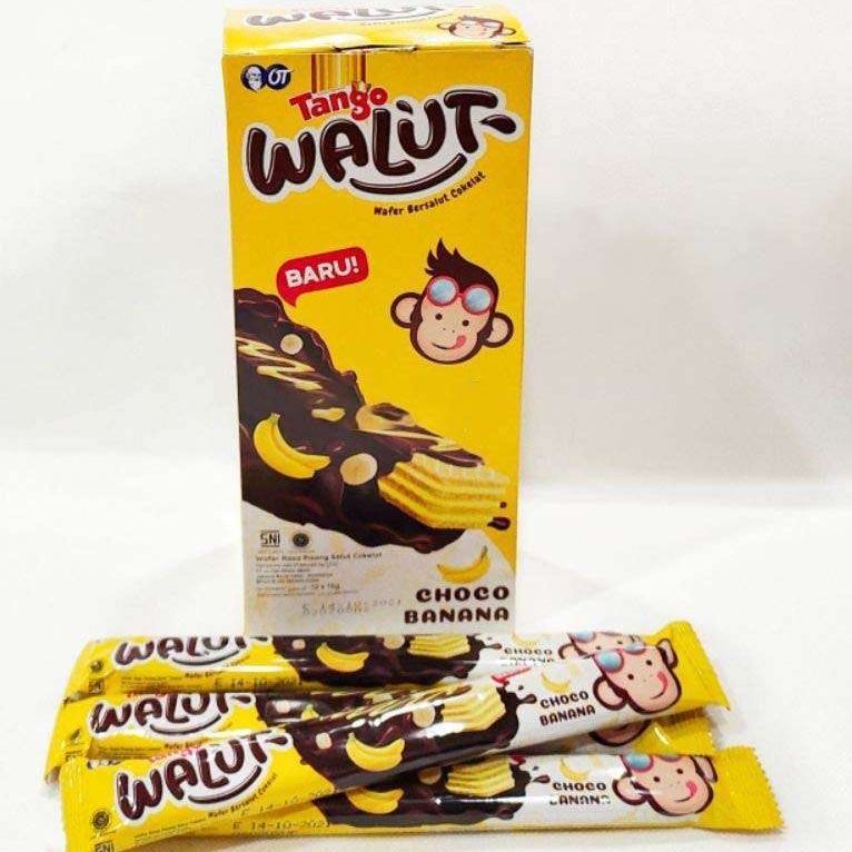 

TANGO WALUT WAFER CHOCO BANANA 1 PACK (12 PCS )