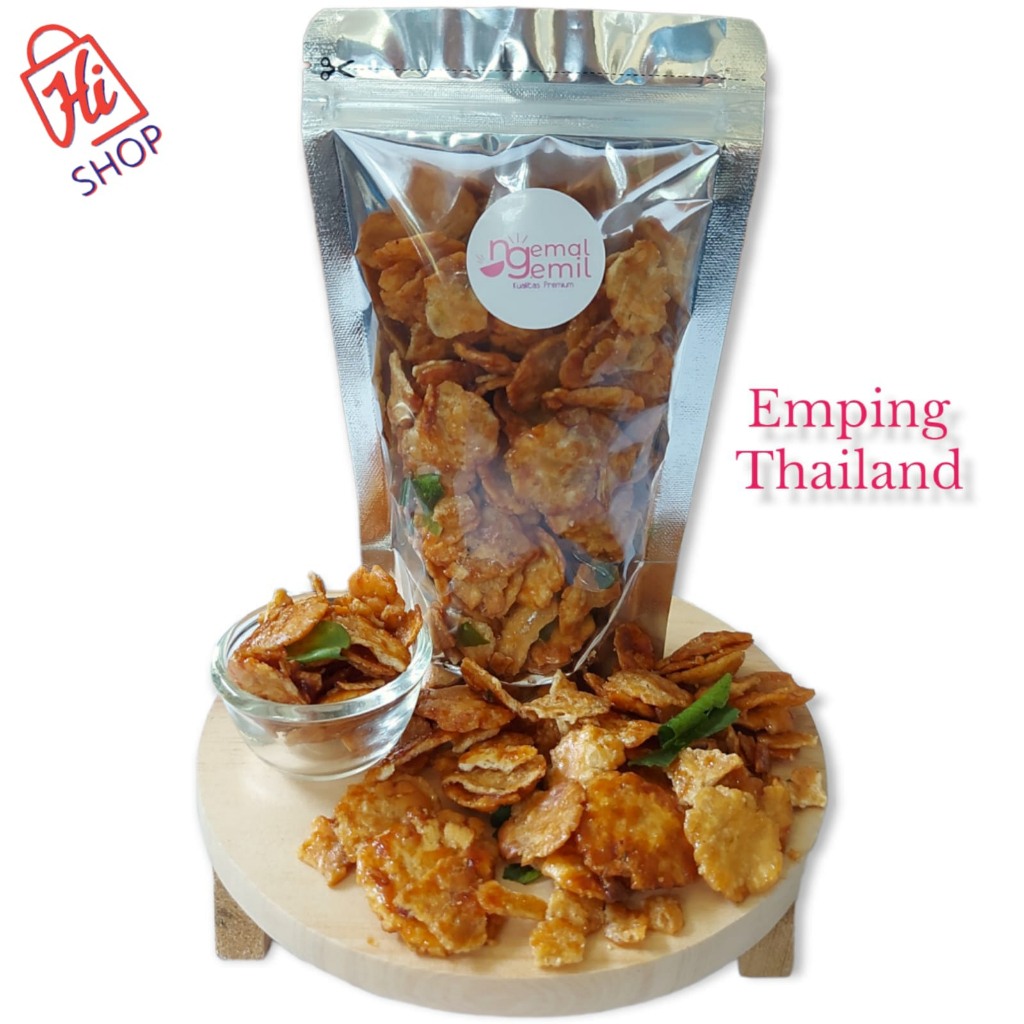 

Emping Thailand Daun Jeruk Homemade Kualitas Premium
