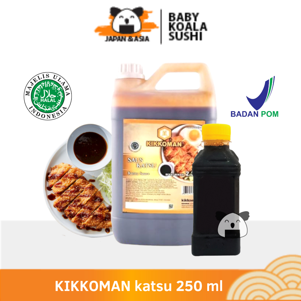 KIKKOMAN Katsu Sauce 250 ml Halal