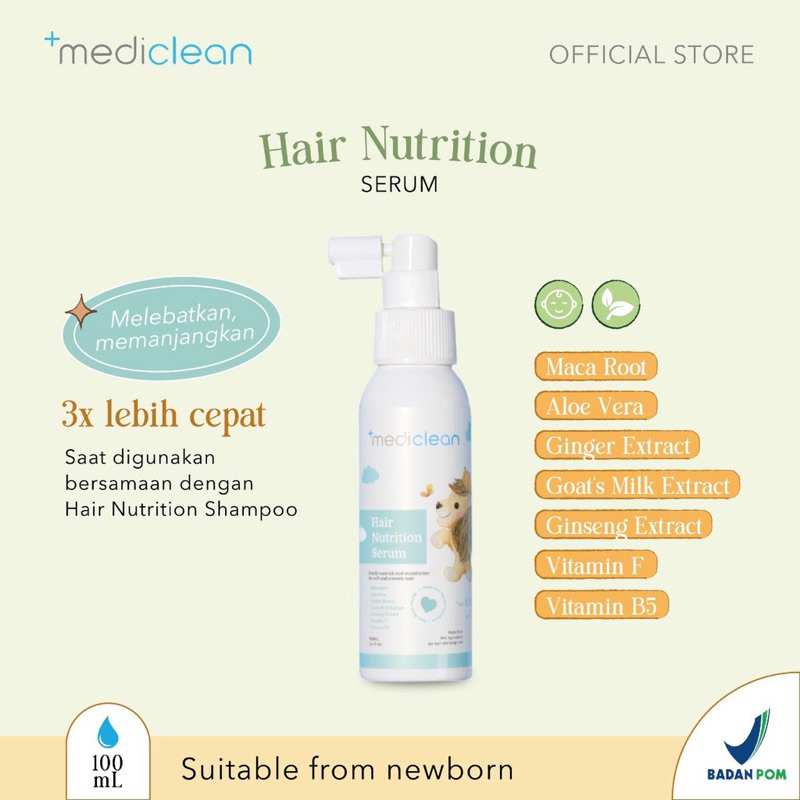 Mediclean Hair Nutrition Serum 100ml