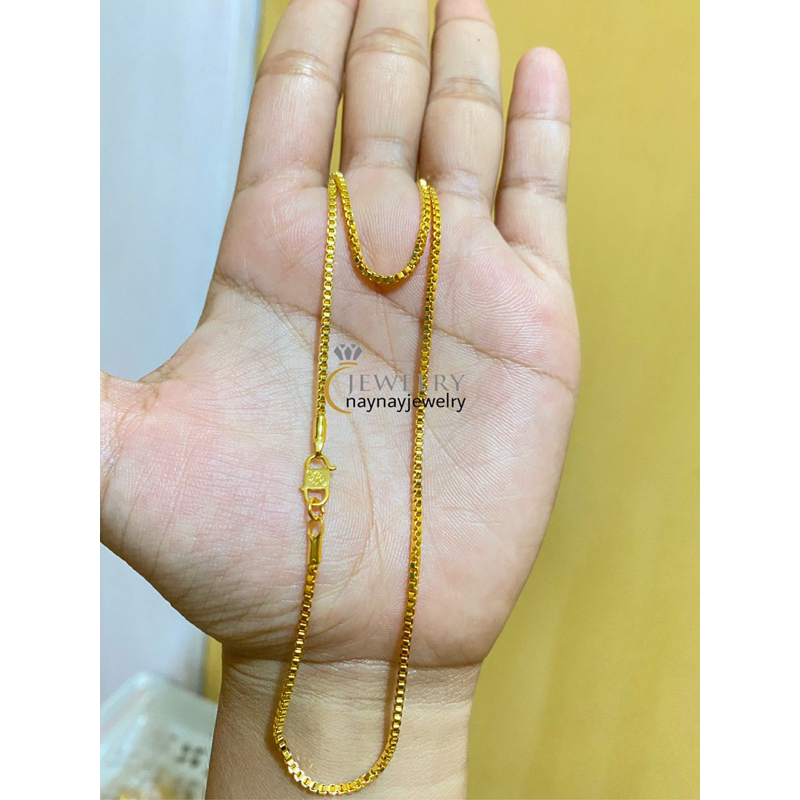 Kalung koin 91 warna 24k