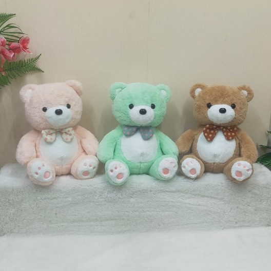 Boneka Teddy Bear Mutiara Size 8&quot;/24cm/boneka beruang/boneka teddy/boneka ank perempuan/boneka lucu