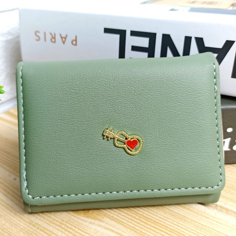 AND / COD / Dompet Wanita Import Dompet Lipat Wanita Casual Dompet Jalan Cewek Fashion Kekinian Dompet Anak Perempuan Murah D79