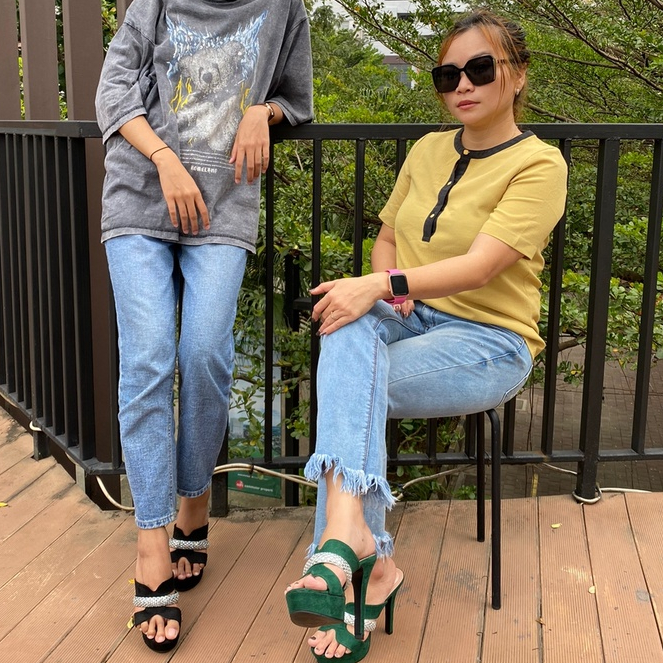 EMERALD CAROLINE YOONA SANDAL HEELS PESTA WANITA PREMIUM AG-1218