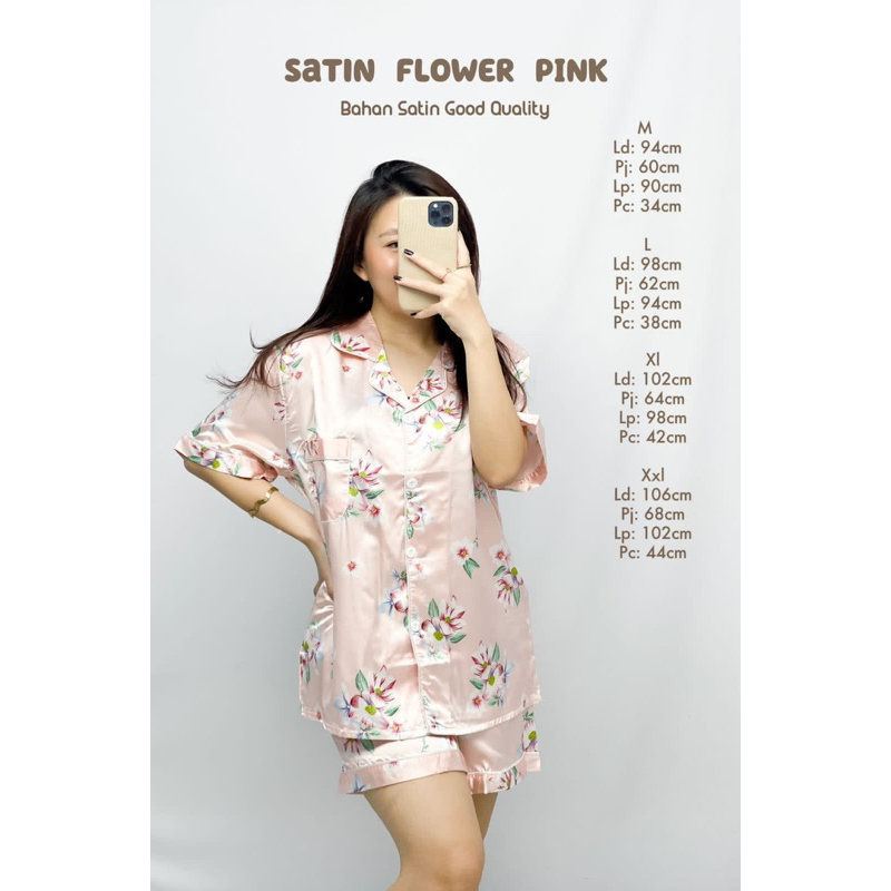 baju tidur celana pendek 5 motif premium import murah/ piyama hp tidur lucu/ pajamas satin hp