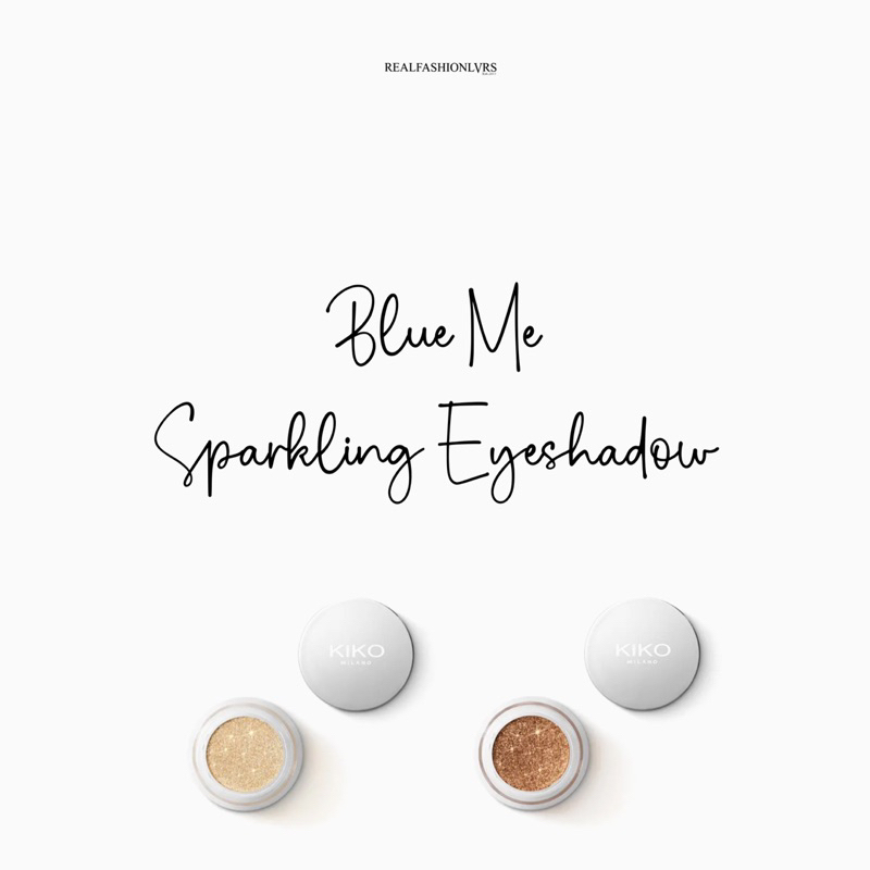 KIKO Blue Me Sparkling Eyeshadow