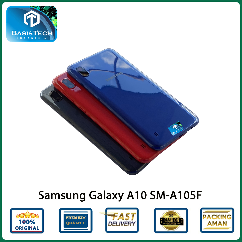 BACK COVER BACKDOOR CASING SAMSUNG A10 SM-A105F - BASISTECH ORIGINAL QUALITY