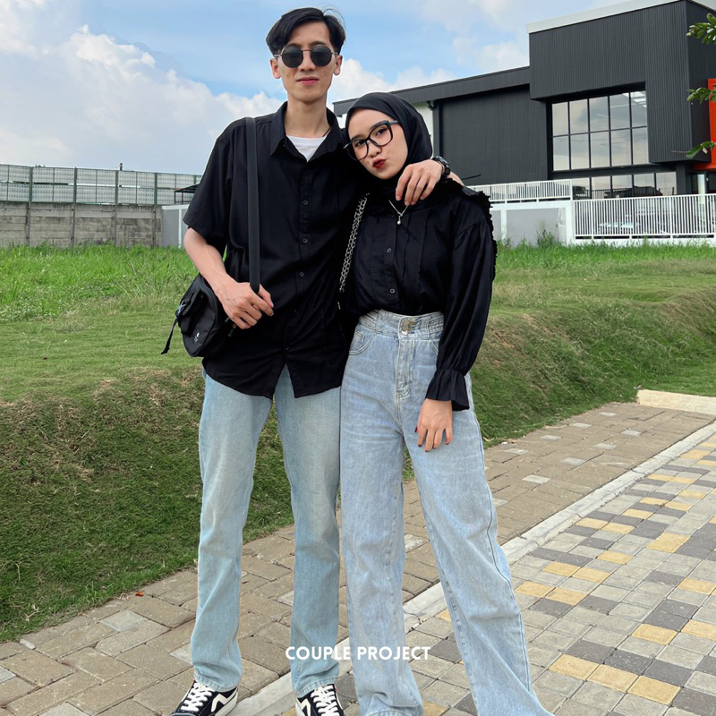 COMFY COUPLE SET BAJU COUPLE PASANGAN/ KEMEJA COUPLE PASANGAN BY COUPLE PROJECT