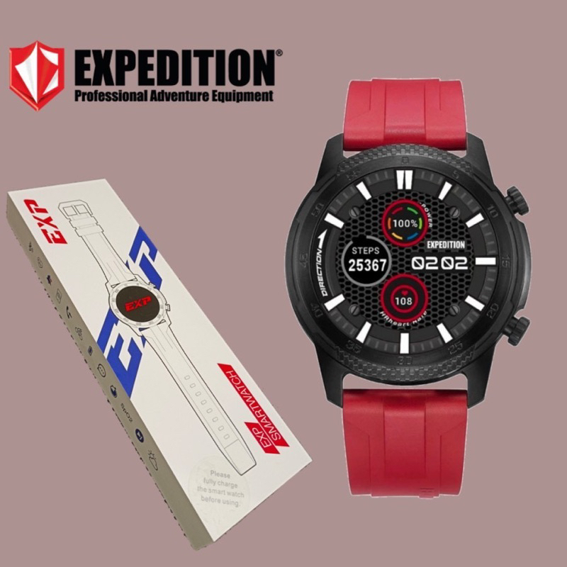 Jam tangan Expedition Exp Smartwatch silicon