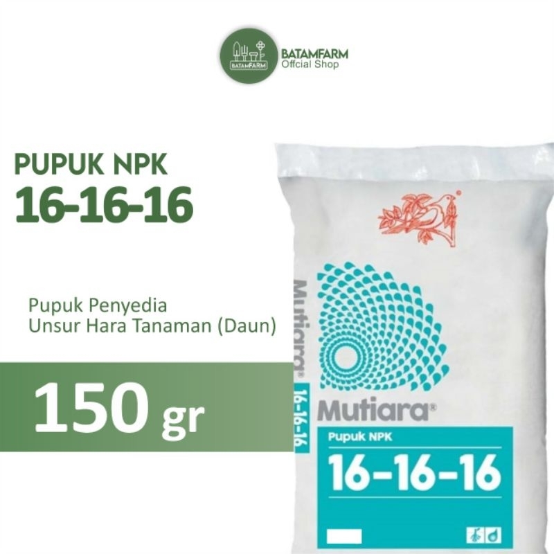 NPK MUTIARA REPACK 150 gr