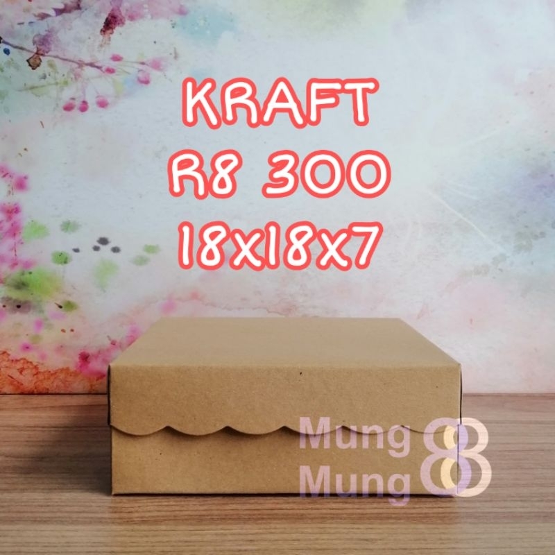 

Dus Nasi KRAFT 18 / Kotak Nasi KRAFT 18 / R8 KRAFT 300 AK