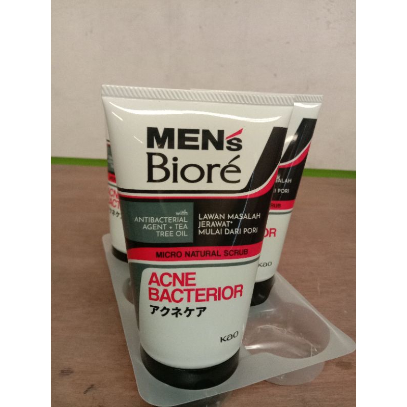 mens biore acne skincare 100 gram