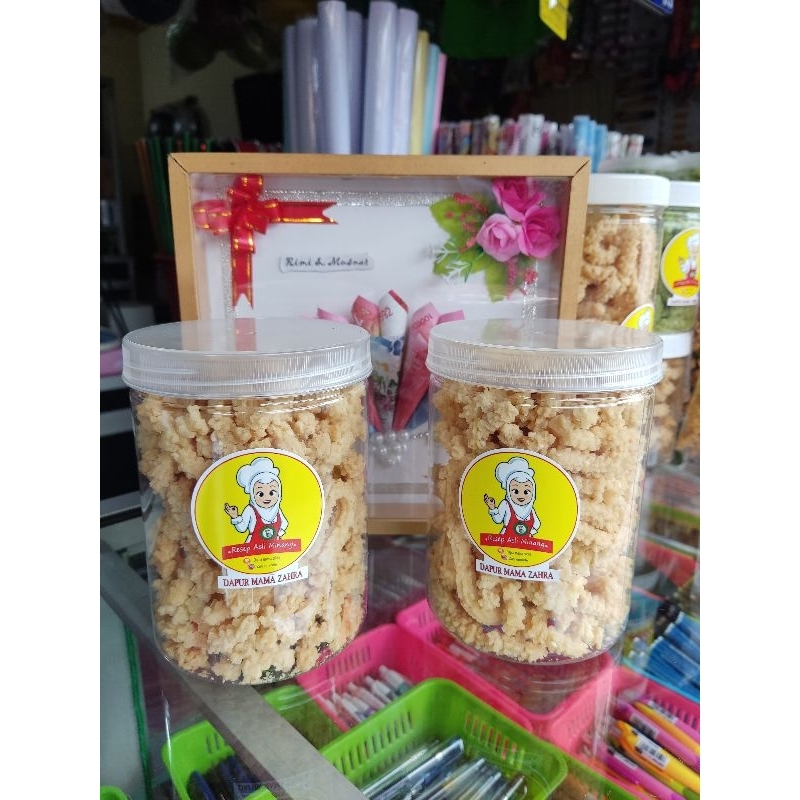 Akar kelapa original 250 g/manis gurih dan renyah