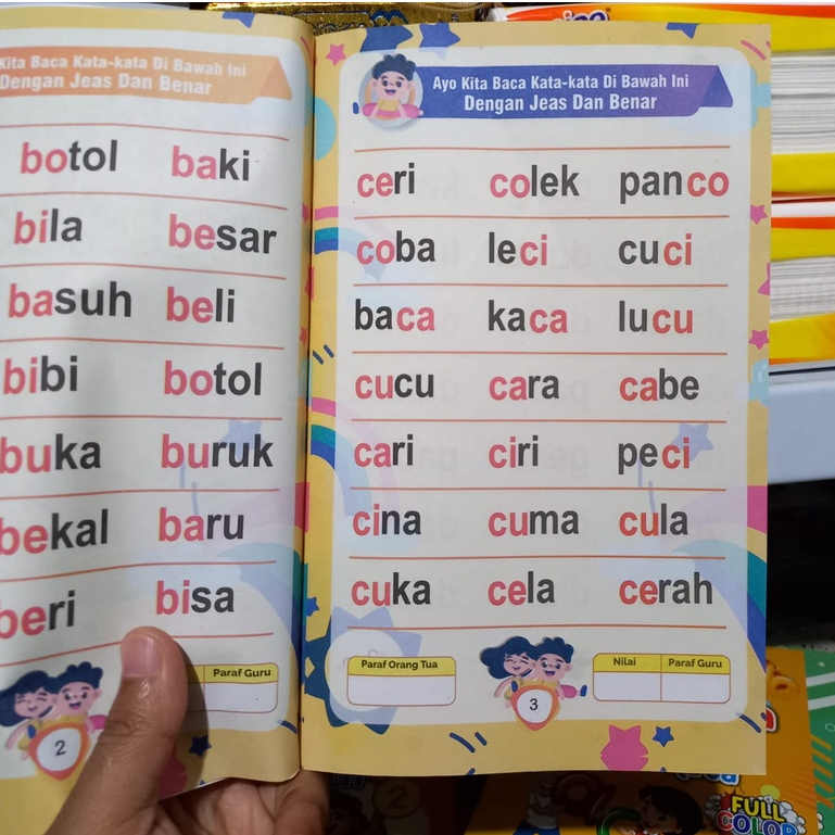 Buku Belajar Membaca Pintar Membaca Tanpa Dieja Untuk Anak Paud Tk Sd (Brian Publisher)