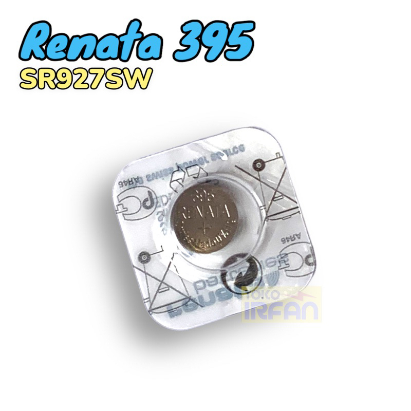 Baterai Renata 395 SR927SW Original Batrai Jam Tangan SR927 399