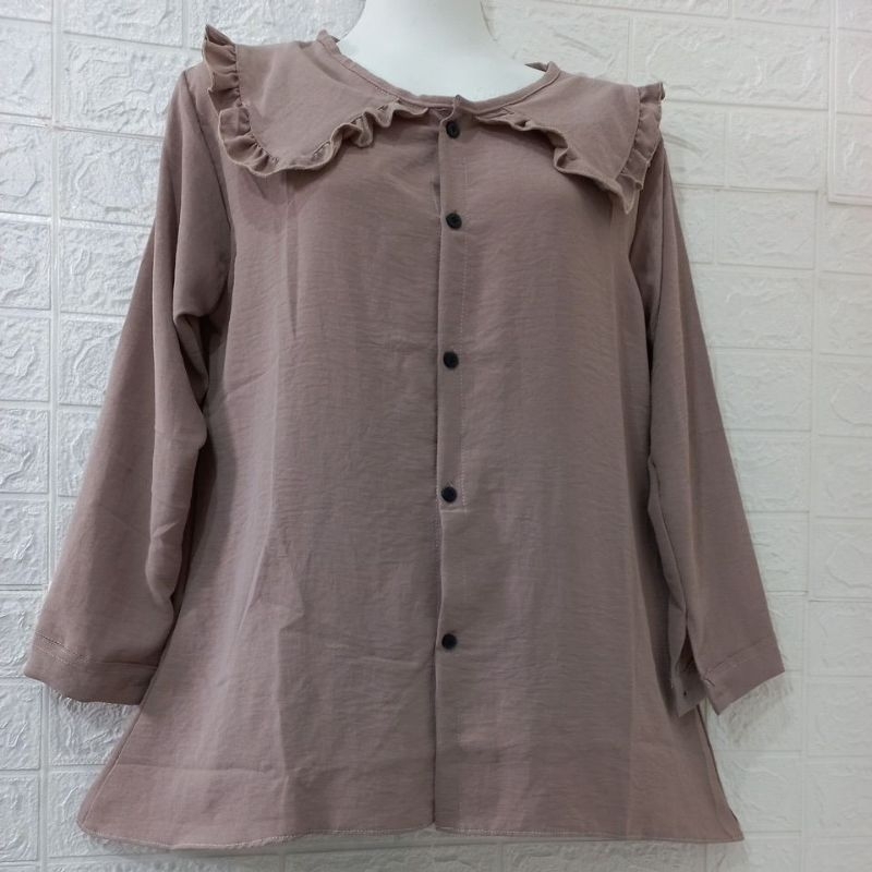 ARDA BLOUSE CRINKLE AIRFLOW//ATASAN WANITA CRINKLE AIRFLOW TERBARU