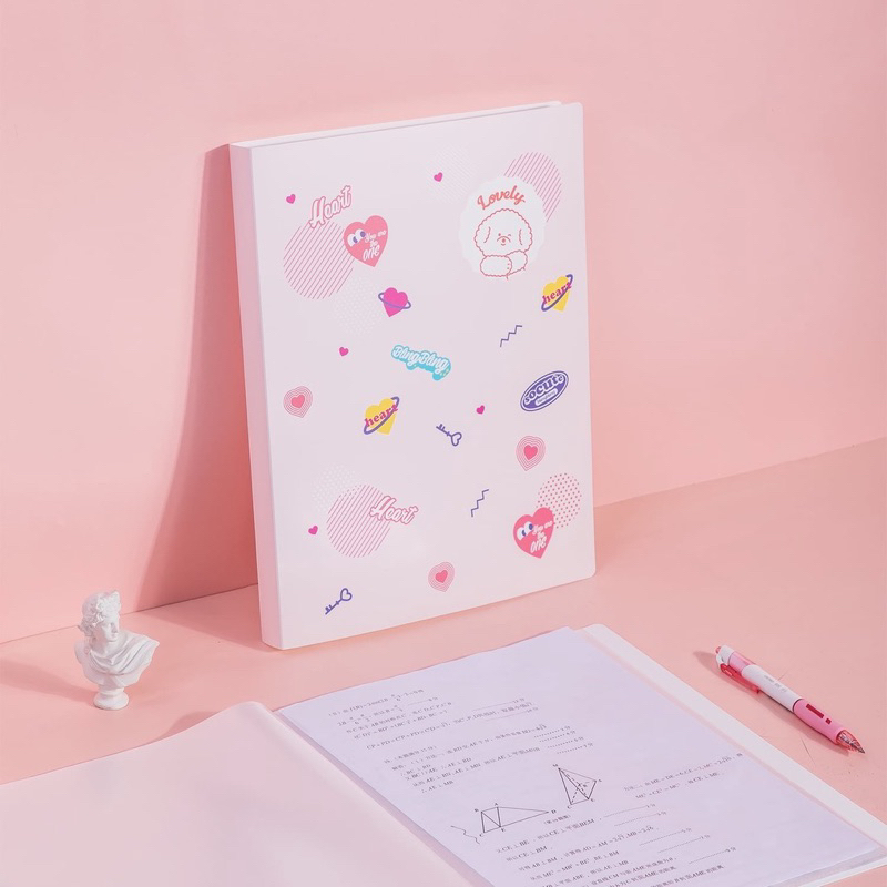 

Brand New Deli Display Folder Document Keeper A4 Collect Book 30 pages - Pink (Cek Deskripsi)