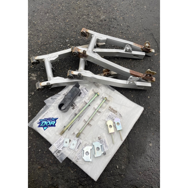 Arm kaze ORIGINAL baru pnp honda CB begel panjang GL GL100 set dengan as