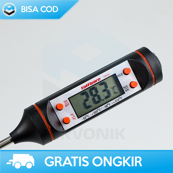 TERMOMETER MAKANAN DIGITAL FOOD THERMOMETER TAFFWARE AKURAT EFEKTIF