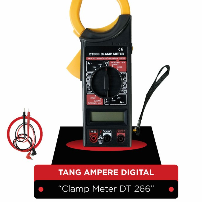 Tang Ampere Digital DT 266 | Clamp Meter DT 266