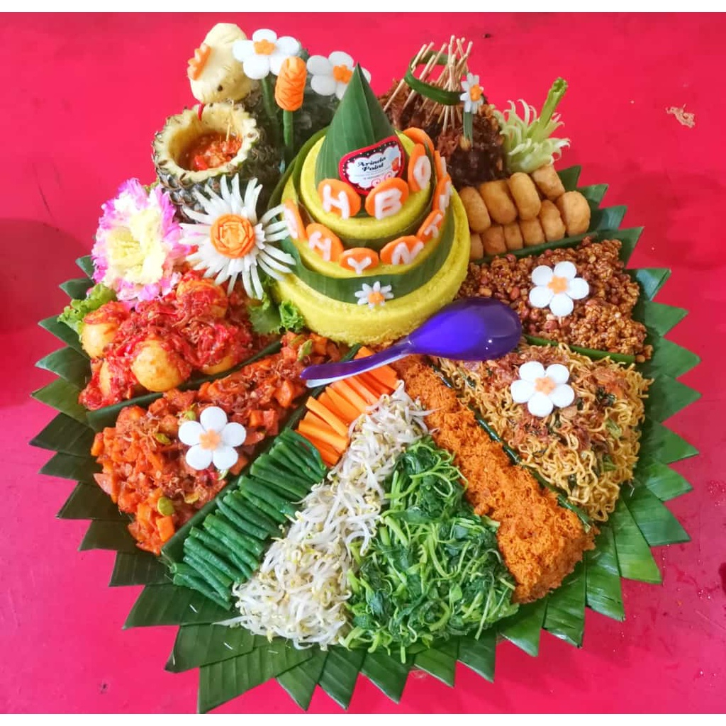 

Nasi Tumpeng Vegetarian Porsi Bervariasi