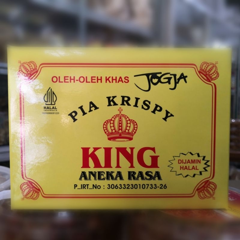 

pia krispy aneka rasa jogja king