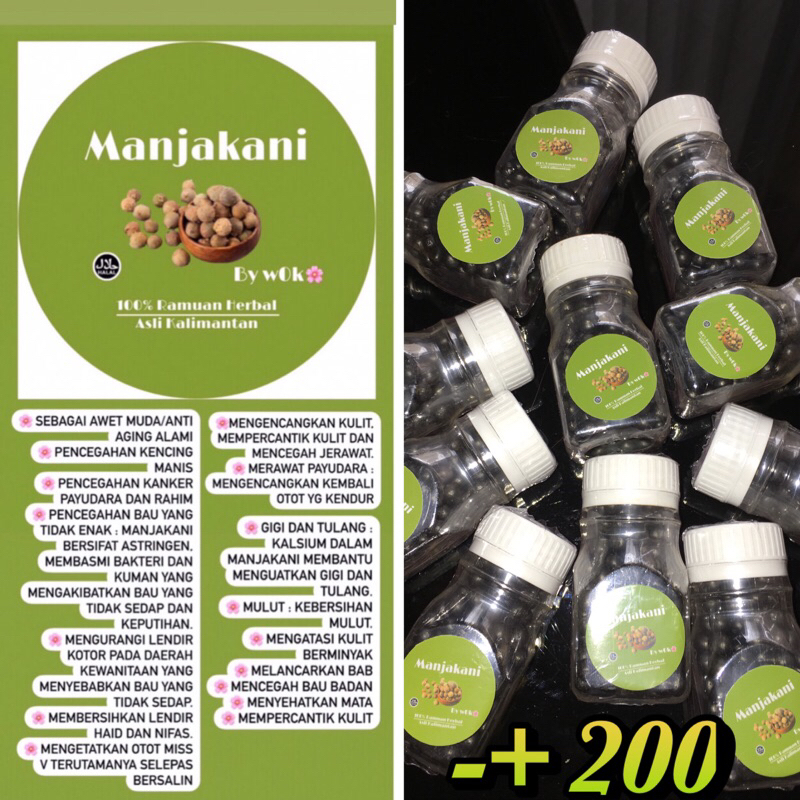 

MANJAKANI 100% HERBAl Kalimatan