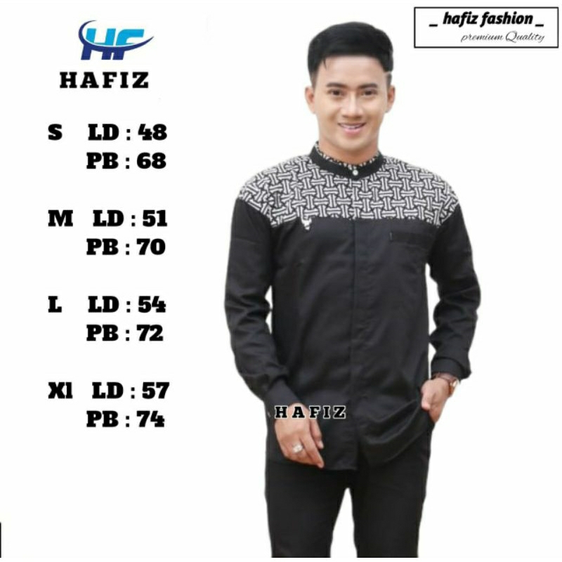KOKO HAFIZ GALERI KANG SANTRI KOKO HILWA KOKO AZZAHIR KEMEJA KOKO PRIA DEWASA