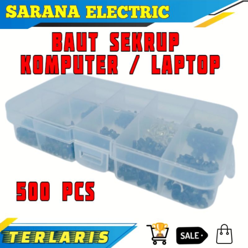 SCREW BAUT KOMPUTER LAPTOP M2 M2.3 M3 UNIVERSAL SKRUP