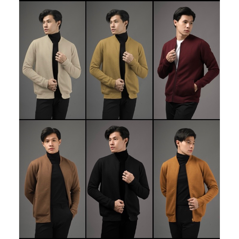 COMFY JACKET SWEATER HALFZIP by HEYMALE.ID | MALE.ID