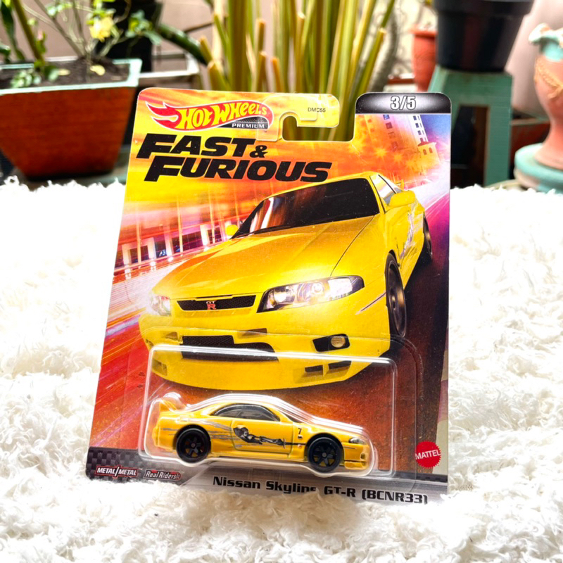 Hot Wheels Fast and Furious Nissan Skyline (BCNR33) Japan Card