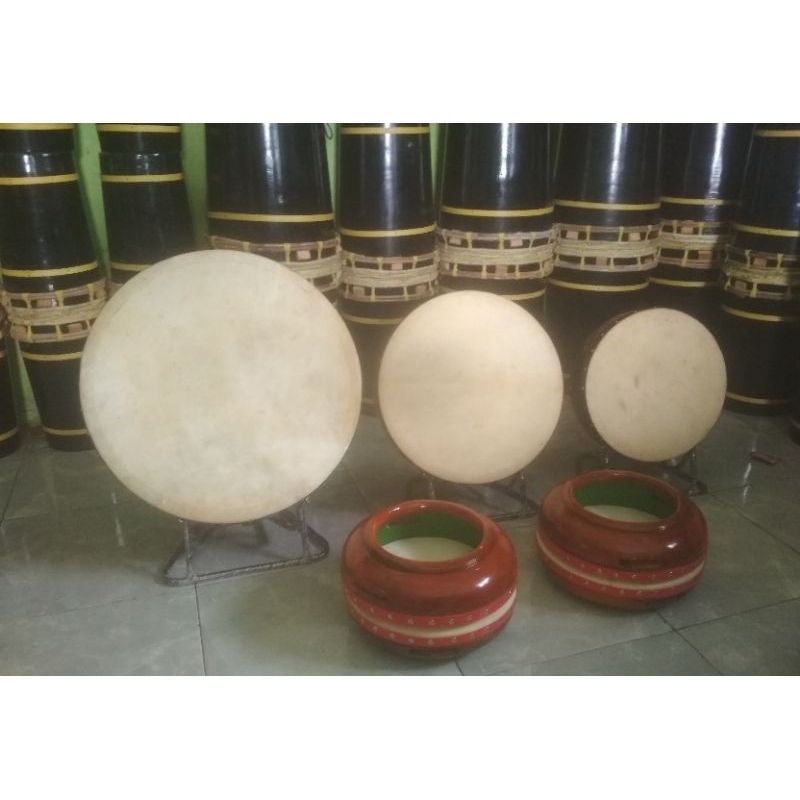 ⭐⭐⭐⭐⭐Basss kulit rebana Hadroh bas kulit demak