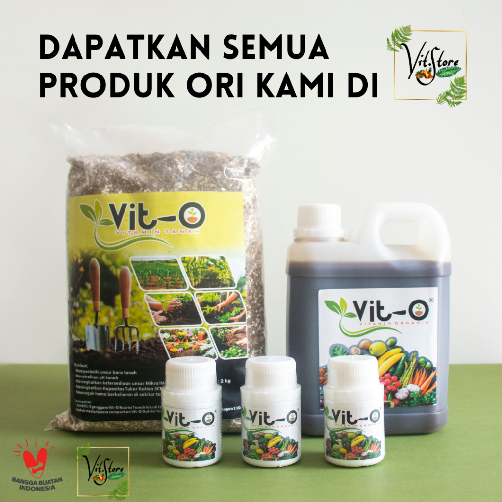 VITAMIN TANAH ~ VIT-O MEMPERBAIKI UNSUR HARA TANAH Kemasan 2KG