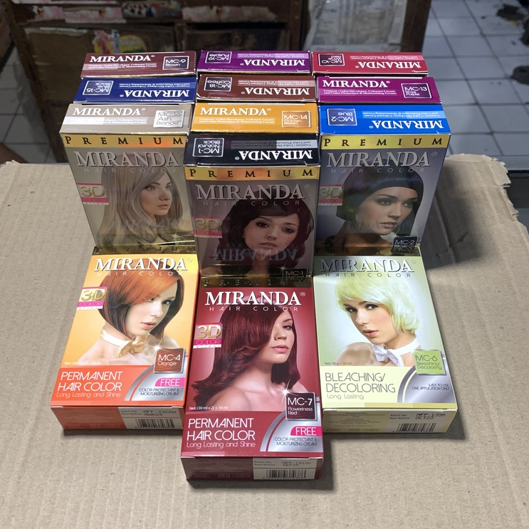 MIRANDA HAIR COLOR | PEWARNA RAMBUT