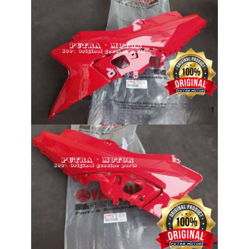 COVER BODI BELAKANG YAMAHA GEAR 125 MERAH SOLID ORI YGP