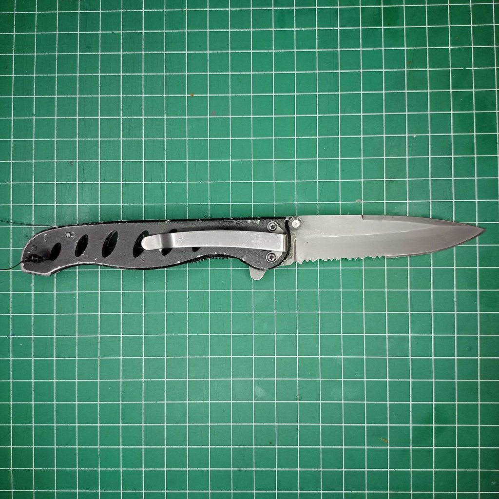 Gerber EVO Fullsize folding knife combo Drop point blade