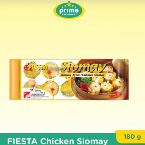 

Prima FIESTA Chicken Siomay Ayam 180 Gram 10 Potong Higienis