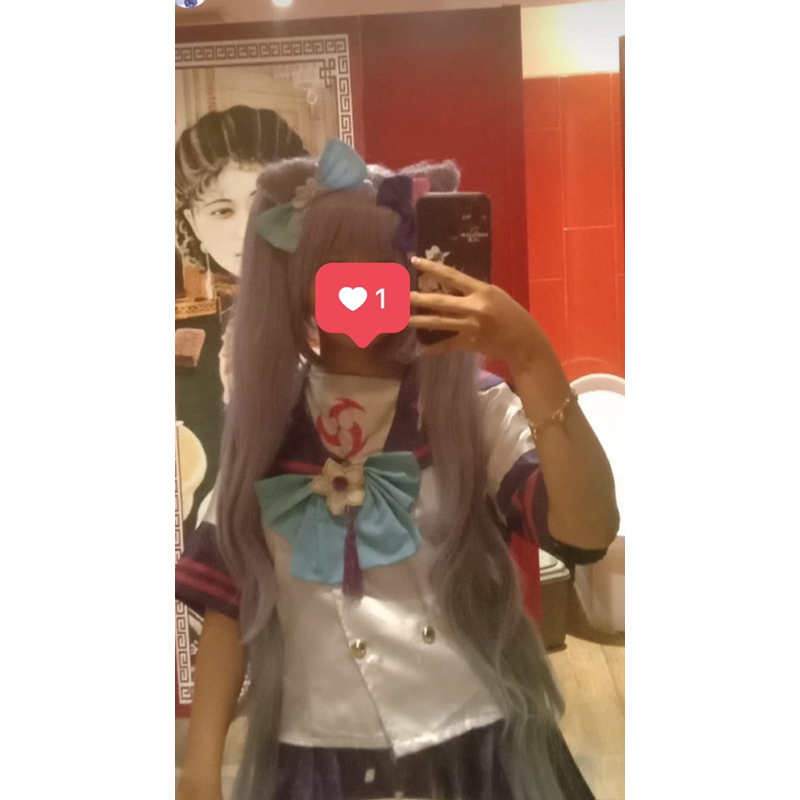 FULLSET KEQING SEIFUKU (Fanart)