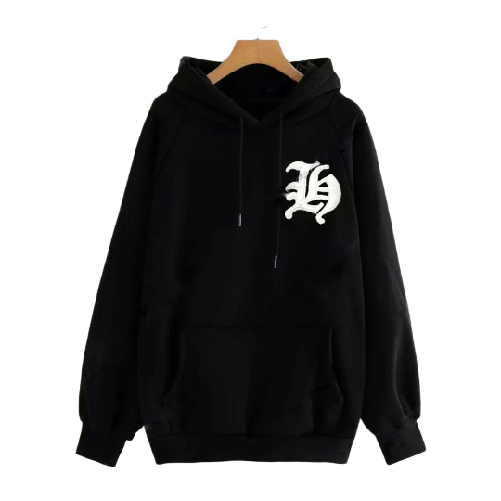 Sweater Hoodie pria song of heman - black