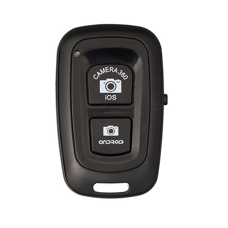 REMOTE BLUETOOTH KAMERA HP / REMOTE SHUTTER TOMSIS BLUETOOTH KAMERA SELFIE AH005 - XOBOX-Hitam