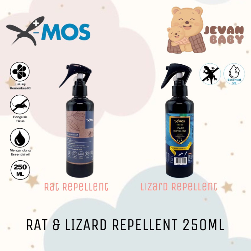 X-MOS Rat Repellent Lizard Repellent / XMOS Cairan Pengusir Tikus Cicak